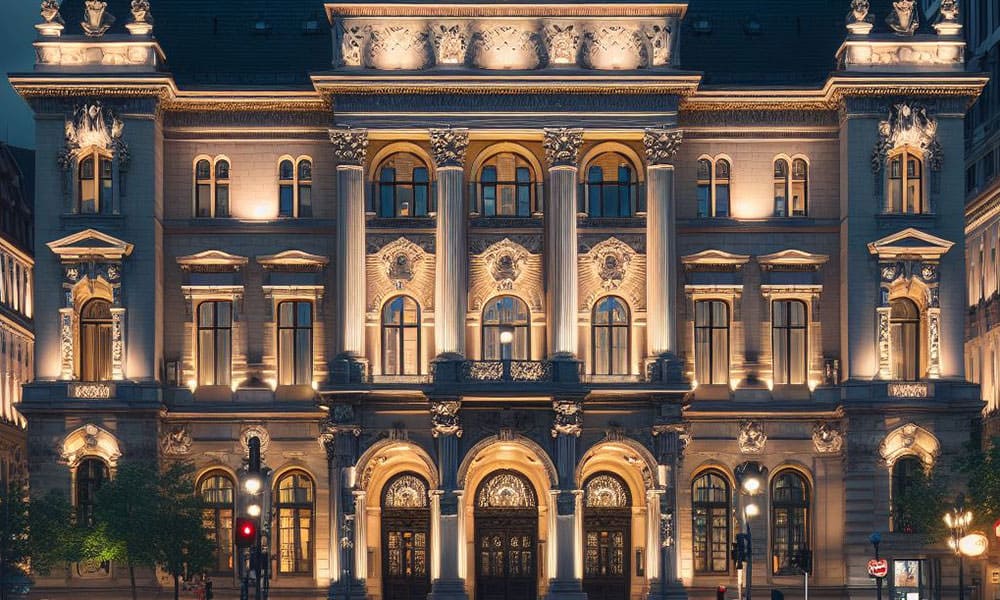 نورپردازی داخلی و نما تهران